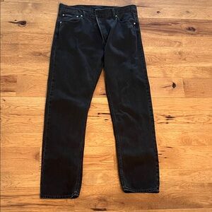 Calvin Klein black jeans slim straight fit